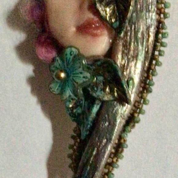 Goddess Driftwood Salacia - Handmade small works piece by MariaIshfaq - Picture 3 of 4